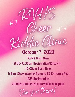 RVHS Cheer Clinic